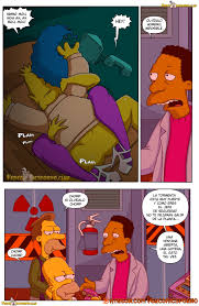 Simpsons xxx El abuelo y Marge follando - Vercomicsporno