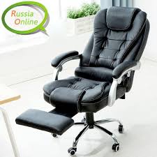 Kalway Reclining Leather Computer Chair Home Office Chair Fashion Leather Chair Massage Chair Bos Office Chair Design Affordable Leather Chair Game Room Chairs