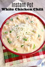 Instant Pot Creamy White Chicken Chili 365 Days Of Slow Cooking And Pressure Cooking Recipe White Chili Recipe Creamy White Chicken Chili Slow Cooker Chicken Chili