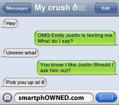 Ever since the phone was invented, people. 31 Crush Texts Ideas Crush Texts Texts Funny Texts