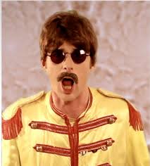 91 Days of ERB …maybe not in a row. Day 1: John Lennon vs Bill O'reilly Fun  Fact: The hair used for @epiclloyd 's costume was only half of a wig.  Lloyd's