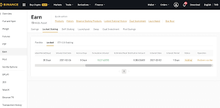 You should keep in mind that the coins that you have locked for staking will be not visible in your spot wallet. Wie Man Festes Staking Auf Binance Verwendet Binance Support