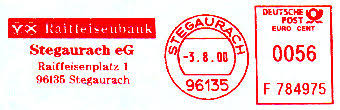 Nutzen sie unsere beratungsqualität in den filialen vor ort oder. Stempel Absender Freistempler Landkreis Bamberg Banken Und Sparkassen Https Www Briefmarkenverein Bamberg De