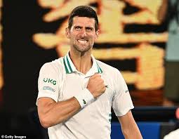It's also interesting to see that djokovic sits in the fourth position in four of these return metrics. Australian Open Novak Djokovic Reaches His Ninth Final After Overcoming Underdog Aslan Karatsev Daily Mail Online