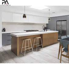 So the cabinets looks impressive. China Wholesale Popular Design New Concept 2 Tone Gray Melamine Modular Luxury Modern Kitchen Cabinets China Wooden Furniture Storage Cabinet