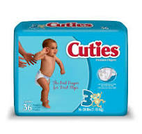 Amazon.com: First Quality Cuties Baby Diapers - Size 3 16-28 lbs 4pks/36 (144ct) : Health & Household