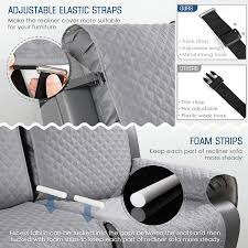 Check spelling or type a new query. Buy Taococo Recliner Sofa Slipcover Couch Covers For 3 Cushion Couch Pet Sofa Cover For 3 Seat Recliner Sofa Washable Reclining Sofa Cover Furniture Protector With Elastic Straps 3 Seater Light Gray Online