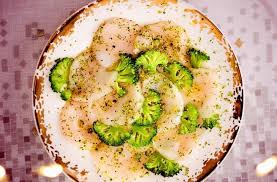 Saint Jacques Crues Au Brocoli Recette Saint Jacques Recette Saint Jacques Brocolis