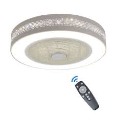 Featuring whisperwind® motor technology, the haskell ceiling fan will deliver powerful and quiet operation while keeping your living space stylish. China 20 Inch Indoor Ceiling Flush Mounted Led Rotatable Ceiling Light Fan With Remote Control On Global Sources Ceiling Light With Fan Ceiling Fan With Light Ceiling Light Fan