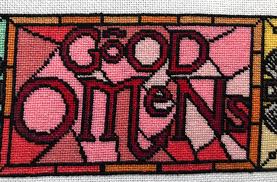 15*20cm 14ct 12 constellations series diy embroidery kit counted cross stitch patterns of taurus type diy cross stitch material cotton cloth size 15*20cm contains cotton fabric. Neil Gaiman The Good Omens Cross Stitch Pattern Now