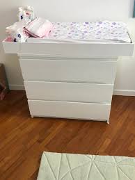 Ikea Malm Dresser Changing Table Shop Clothing Shoes Online