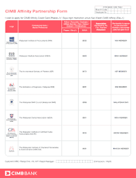 Macam mana cara mohon kad kredit online? Cimb Affinity Credit Card Fill Online Printable Fillable Blank Pdffiller
