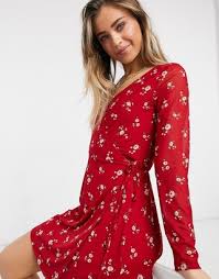 New spring 2021 collection long sleeve mini dress for elegant and stylish ladies. Long Sleeve Short Red Dress Shop The World S Largest Collection Of Fashion Shopstyle