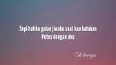 Cinta bukan hanya harapan cinta tapi kepastian cinta bukan menyakiti hati. Asmara Band Lagu Cinta Lirik Youtube