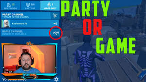 How To Talk In Game Chat On Fortnite Youtube
