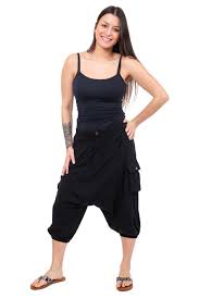 Check spelling or type a new query. Bermuda Sarouel Cargo Jersey Black Milhano