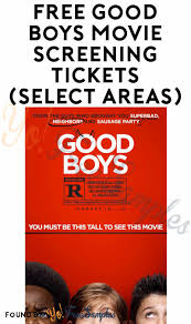 Yes, you can watch, stream, download the. Free Good Boys Movie Screening Tickets Select Areas Yo Free Samples