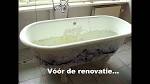 Badkuip reparatie renovatie - bad leren of herleren
