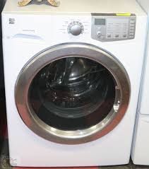 To unlock the door, remove the 3 screws along the bottom of the lower front panel. Kenmore Front Loader Washer With Vibration Guard
