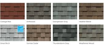 Variations in lighting illustrate the color gradients on asphalt shingle roofs. Landmark Shingle Colors Extra Roofcalc Org