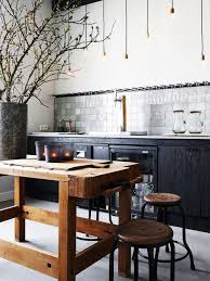 Industrial style kitchen may not be that popular nowadays, but the question is why wouldn't we add brick walls this is a modern bamboo kitchen cabinetry in an eclectic oakland loft. Top 11 Carpenter S Workbenches Repurposed As Contemporary Pieces Of Decoration Recycled Furniture Kitchen Interior Home Kitchens Kitchen Remodel