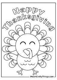 Keep your kids busy doing something fun and creative by printing out free coloring pages. Cute Thanksgiving Turkey Coloring Pages Updated 2021