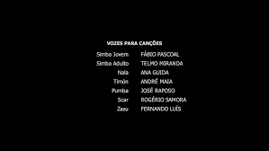 Rogério samora was born on october 28, 1959 in lisbon, portugal as josé rogério filipe samora. O Rei Leao The Lion King European Portuguese Voice Cast Willdubguru