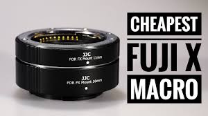 Cheap Fujifilm X Series Macro Jjc Auto Focus Macro Extension Tubes