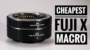 cheap fujifilm x series macro jjc auto focus macro extension tubes