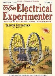 Electrical Experimenter Retro Futurism Sience Fiction Science Fiction Magazines