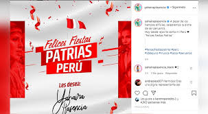 28 de julio frases fiestas patrias perú. Yahaira Plasencia Instagram Manda Emotivo Mensaje Por Fiestas Patrias 28 De Julio Y Agradece Haber Nacido En Peru Jefferson Farfan Foto El Popular