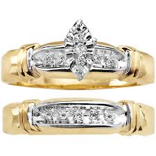 Antique platinum wedding ring set. Fingerhut 10k Gold Diamond Bridal Set