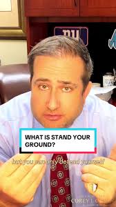 What is stand your ground? Let’s find out! Hit the follow button and give  us a call here at the Law Office of Corey Cohen & Associates at  (407)-246-0066 DISCLAIMER; The Law Office of Corey Cohen & ...