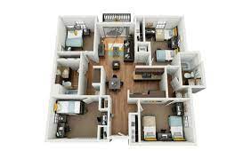 Pin By Djoa Dowski On Top View Inside House House Layout Plans Sims House Plans Apartment Layout