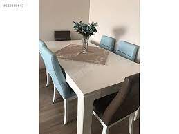 Şık yemek odası dekorasyonu mobilyaları engince mobilya'da! Yemek Masasi Takimi Masa Fiyatlari Ve Yemek Odasi Mobilyalari Sahibinden Com Da 883316147