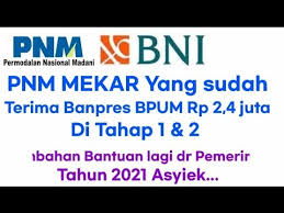 Cek penerima bpum rp 2,4 juta eform.bri.co.idsaat kita ingin cek penerima bantuan bpum bri melalui eform.bri.co.id tapi selalu gak bisa eror terus gagal. Pmn Mekar Yg Sdh Cair Bpum Umkm Rp 2 4 Juta Dapat Bantuan Lagi Di 2021 Youtube