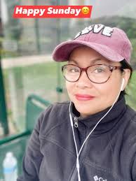 Getting ready for zumba workout today