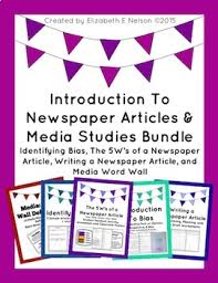 Have students analyze the difference between the headline, leading sentence and article content in terms of tense usage and vocabulary in small groups (3 to 4 students). Newspaper Article Example Worksheets Teaching Resources Tpt