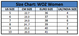 Size Chart Ipanema India