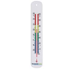 Bladr b0135 digital hygrometer indoor thermometer with backlight lcd display for wall mounted humidity digital room thermometercustoms data. Wall Thermometer 215mm Colour Coded Room Thermometer Made In Uk For Home Office Garden Or Greenhouse Indoor And Outdoor Temperature Thermometer Wall Mounted Buy Online In Bahamas At Bahamas Desertcart Com Productid