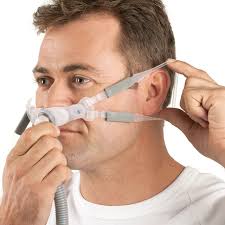 Resmed Swift Fx Nasal Pillow Mask + My Pillow Guy Percale Sold Sheets