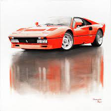Annonce voiture de collection à vendre g,t and o are three letters that adorn the world's most desirable and arguably most valuable ferrari. Ferrari 288 Gto 1984 Painting By Artem Oleynik