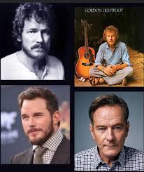 The article talks about a famous singer and guitarist, along with calculating his net worth. Jacob On Twitter Ok Hear Me Out Chris Pratt Prattprattpratt And Bryancranston In Biopic Of Gordon Lightfoot Lightfoot365 Damn If There A Was Scale Of Cranston To Pratt Lightfoot Would Span The