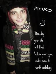 Maybe you would like to learn more about one of these? 77 Gerard Way Quotes That Will Amaze You