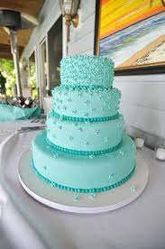 Pin By Julie Romanik On Cake Wedding Turquoise Wedding Cake Aqua Wedding Cakes Aqua Cake