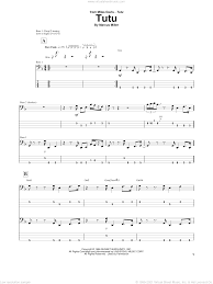 Free bass lessons and resources for bass players. Miller Tutu Sheet Music For Bass Tablature Bass Guitar