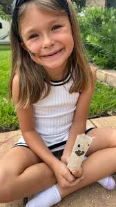 I will always have a video of her requested haircut lengths strictly for  liability reasons. 😅 , Here we come Kindergarten Graduation 👩🏼‍🎓✂️