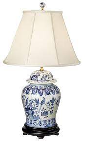 This lamp fashioned in porcelain with ornate floral pattern brings an elegant. English Floral Hand Painted Porcelain Ginger Jar Table Lamp K3344 Lamps Plus In 2021 Jar Table Lamp Blue And White Lamp Ginger Jar Lamp