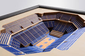 Kentucky Wildcats Rupp Arena 3d Wood Stadium Replica 3d Wood Maps Bella Maps