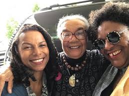 Women making a difference in the world. In this photo I am with children's  right activist Marian Wright Edelman and global head of diversity at  Facebook Maxine Williams.